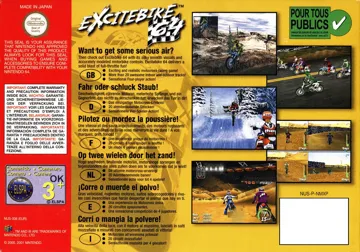 Excitebike 64 (Europe) box cover back